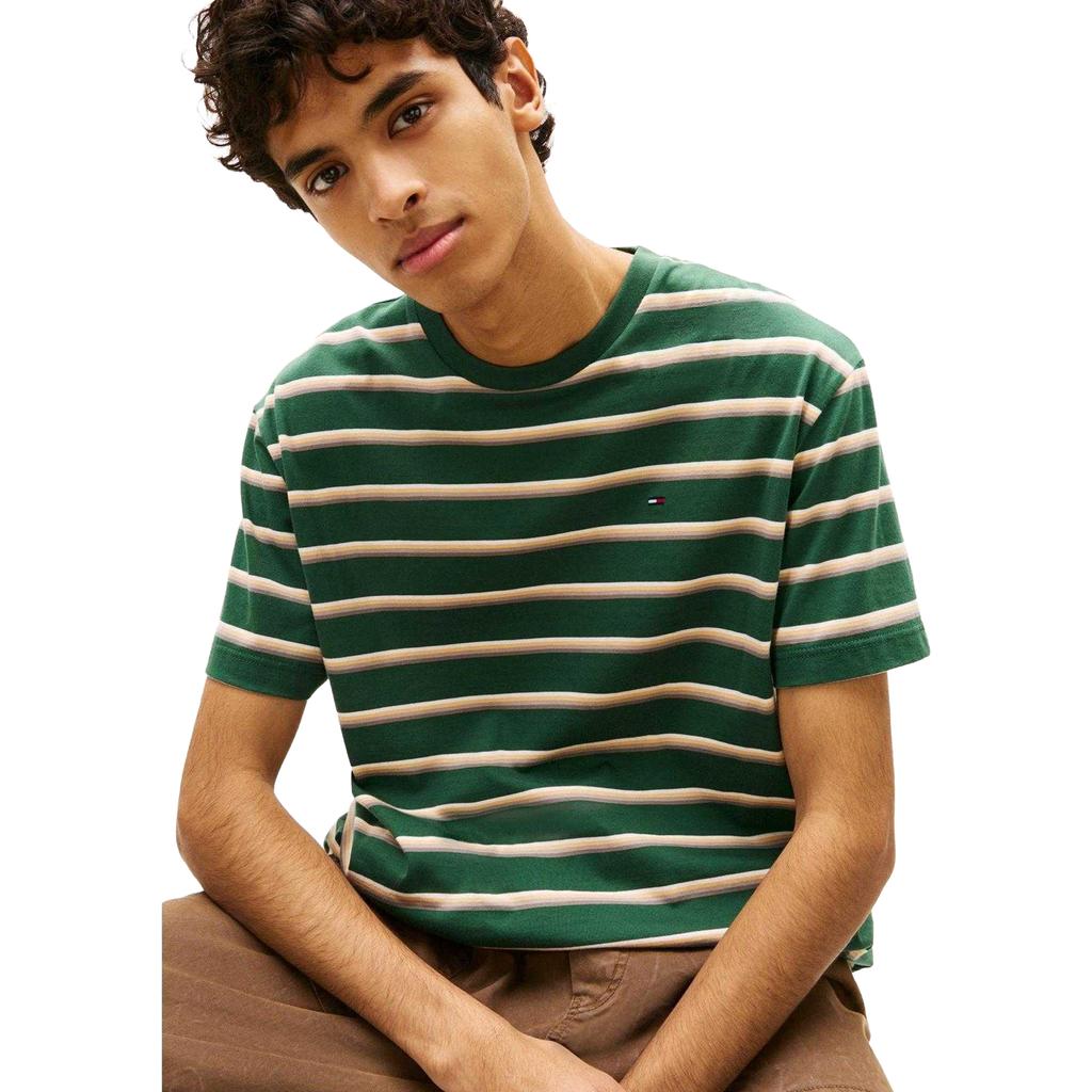 Tommy Jeans Mens Striped T-Shirt