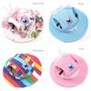 Headdress Pet Product Accessories Visor Hat Puppy Outdoor Pet Canvas Cap Dog Cap