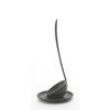 H Concept +d Tate Otama Mini, Black (D-502-BK), Standing Ladle with Small Plate, Space-Saving Design