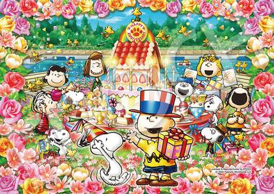 Epoch 216 деталей Пазл PEANUTS Clear Cut Peanuts Юбилейный (18,2 х 25,7 см) 55-703 с Билетом на Очки