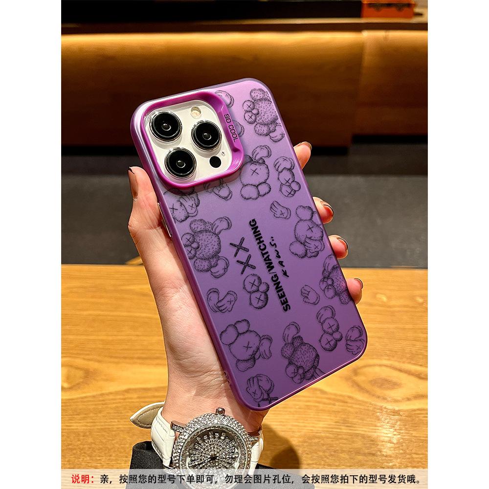 Подходит для Apple 17 чехол для мобильного телефона модный бренд Улица Сезам iPhone16promax лазерный 15pro матовый 13 мужской 14
