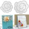 2 шт./компл. трафаретная форма DIY принадлежности для скрабукинга углеродистая сталь спираль украшения цветок металлический штамп для резки для дома