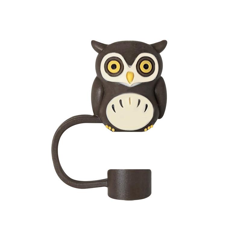 Крышка для соломинки на Хэллоуин для чашки, силиконовая насадка для соломинки 10 мм, пыленепроницаемые многоразовые наконечники для соломинки для стакана