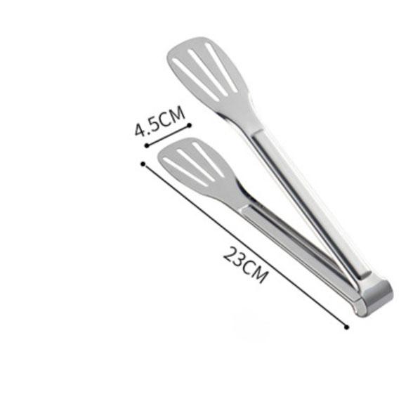 Многоцелевые щипцы для еды из нержавеющей стали — идеально подходят для барбекю, хлеба и шведского стола