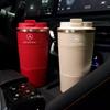 Термокружка для кофе из нержавеющей стали 304 для Mercedes Benz AMG W220 W211 W212 W210 GLA GLC GLK CLA GLB, Автомобильный термос, Дорожная кружка