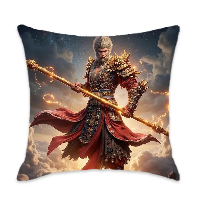 Подушки из серии New Black Myth Wukong Удобные и мягкие подушки для автомобиля, дома, спальни, прикроватные подушки, подушки