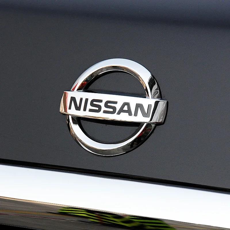 Автомобильная передняя решетка задний значок багажника логотип наклейка значок рулевого колеса Для Nissan Juke Leaf Micra Altima Maxima Patrol Sentra Teana