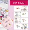 Rosyposy Fresh And Lovely Sticker Bag With Beautiful Hand-painted Patterns And Colors