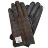7th HEAVEN Harris Tweed Leather Gloves Men's Smartphone-Compatible AY-15AWGL-002 (Bordeaux)