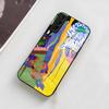Чехол для телефона H-Henri M-Matisse Art Painting для Samsung A56 A36 A26 A16 A15 A25 A35 A55 A14 A34 A24 A54 Стеклянный чехол