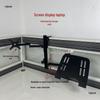 Rotating Telescopic Workstation Screen Lift for Laptop/Monitor with Hanging Desk Partition