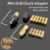 Micro Drill Chucks Electric Motor Shaft Clamp Fixture M8*0.75 Dremel Rotary DIY Tool Accessories Mini JTO Chuck Drills Bit