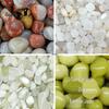 Natural White Jade Xiuyu Pebbles for Bonsai, Buddha Bowls, Fish Tanks, and Landscaping