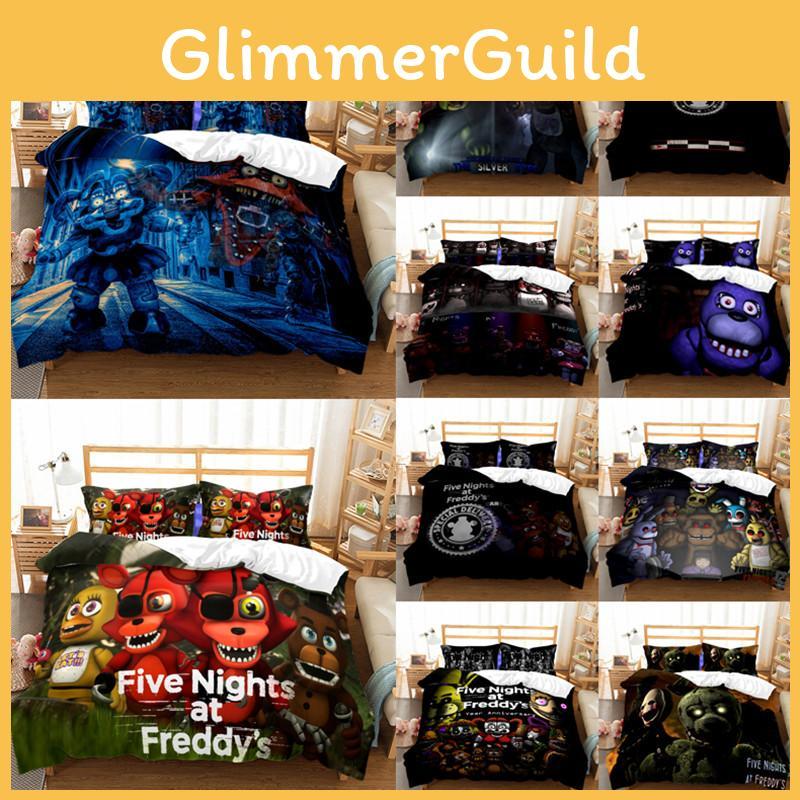 Пять Ночей с Фредди Мультяшный Медведь Постельный Комплект Пододеяльник с Наволочкой
