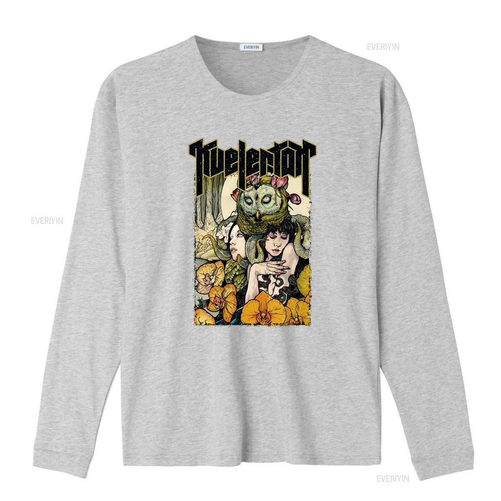 KVELERTAK Octopool T Shirt Unique Art Print with Owl Women and Floral Design for Stylish Look vintage Washed