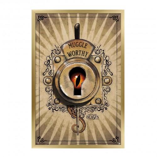 Fantastic Beasts And Where To Find Them Маггловская достойная деревянная печать