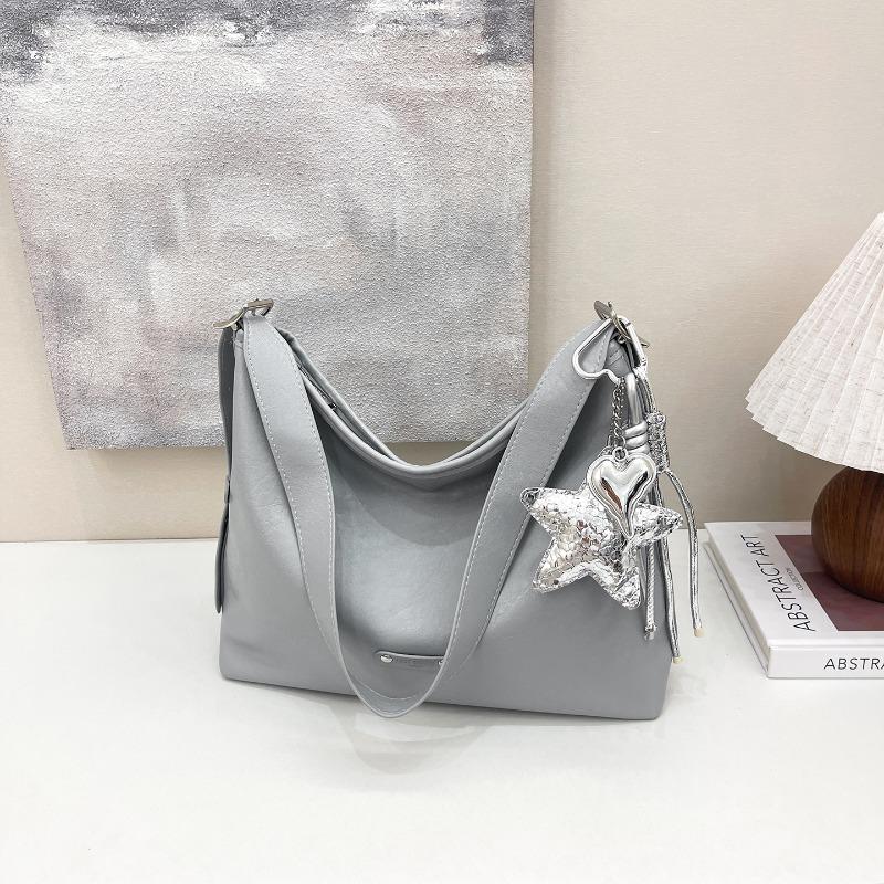 Популярная женская сумка-пельмень большой вместимости, новая простая и универсальная наплечная сумка-мессенджер, сумка для поездок на работу