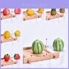 Очаровательные мультяшные миниатюрные фрукты из смолы для DIY декора и крафтовых проектов