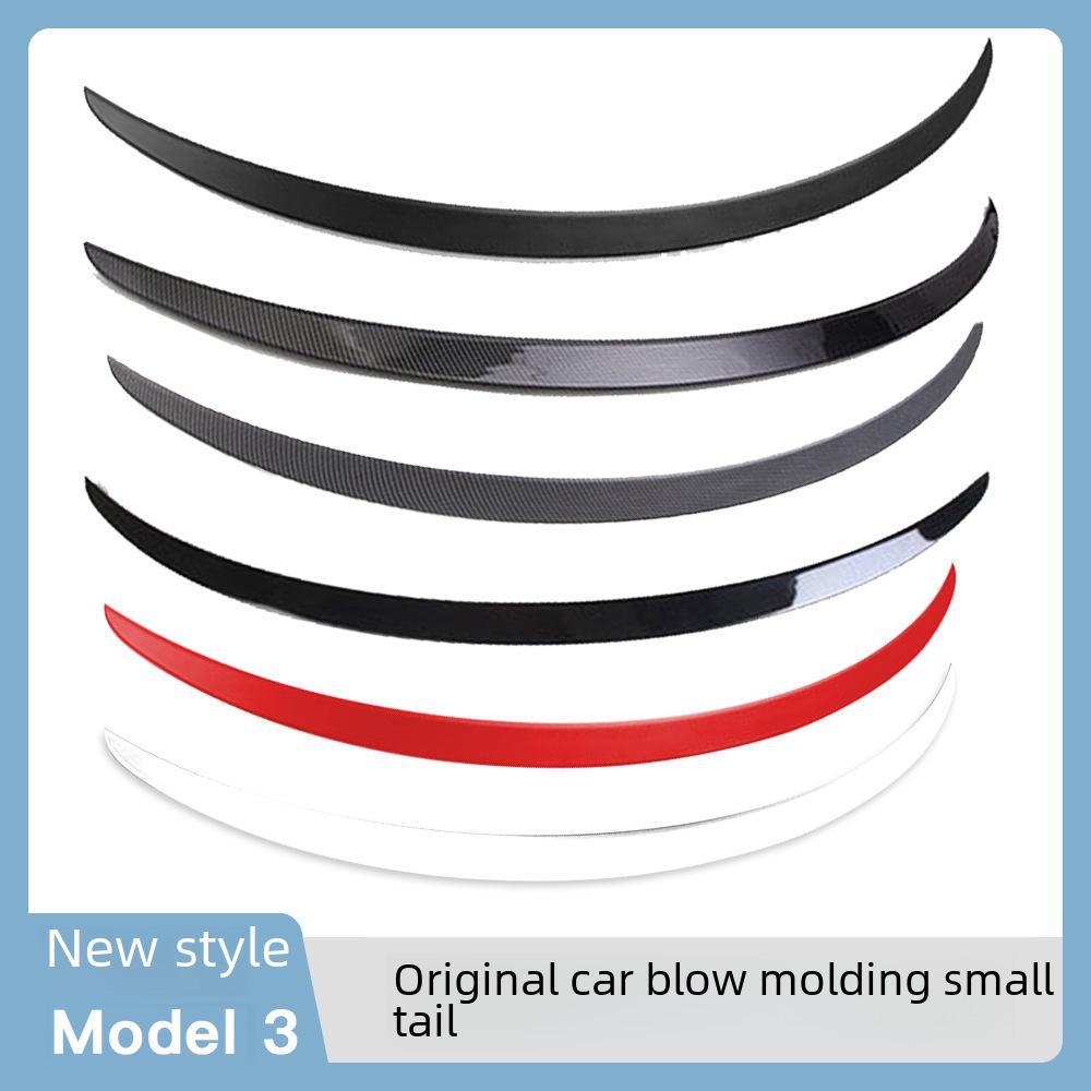 Маленькое хвостовое крыло из углеродного волокна для Tesla Model 3 - внешний аксессуар