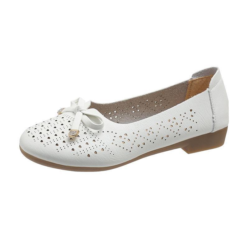 Модная мягкая и удобная рабочая обувь для женщин 2024 Осень Легкая и удобная женская обувь-лоферы Zapatos De Mujer