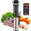 1100 Watts Precision Cooker, Immersion Circulators Provide Fast Heating, Big Touchscreen and APP Remote Control Cooking for Gourmet Meals