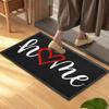 Entrance Floor Mat Hello Print Non-Slip Rug Washable Mud Scrubber Doormat for Home Front Door Entryway Laundry Bedroom
