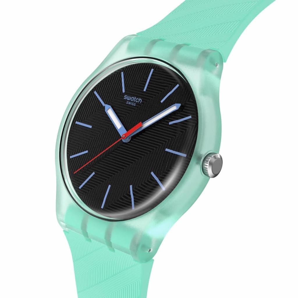 Swatch HINT OF MINT SO29L103 Зеленые наручные часы