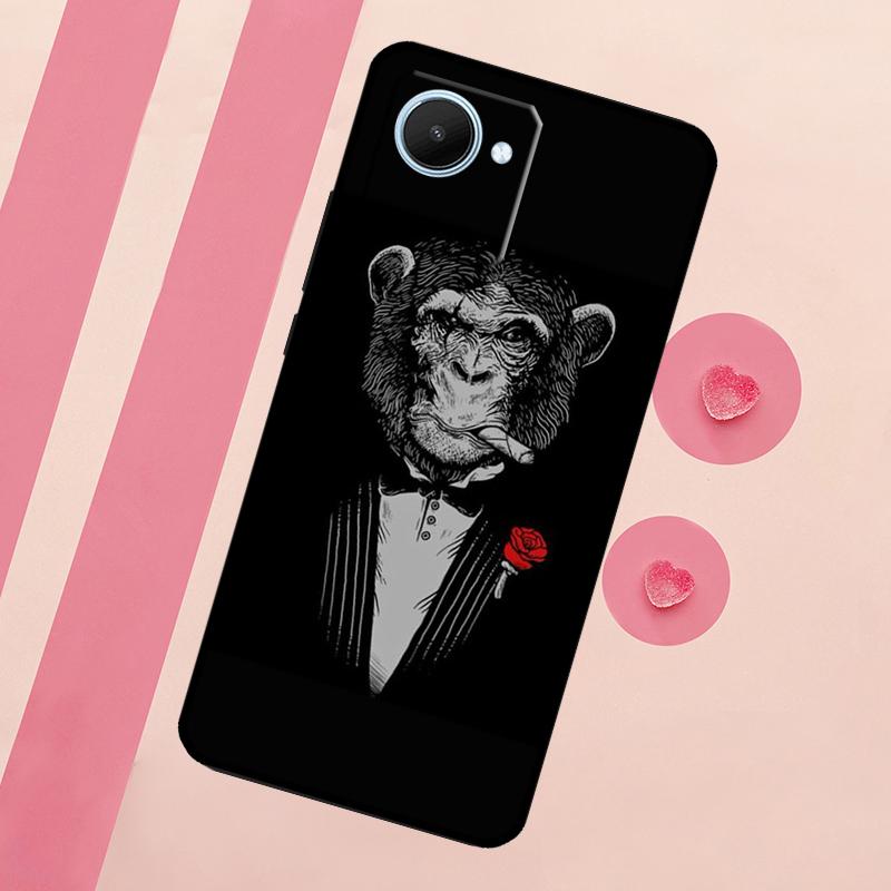 Man Suit Shirt Tie For Realme C67 C75 C63 C61 C71 C55 C51 C65 C53 10 11 12 13 14 15 Pro Plus GT6 GT7 Pro Case