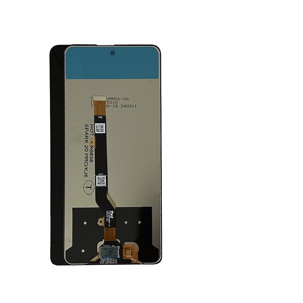 Полный модуль LCD экрана и сенсорного стекла для Tecno Spark 20 Pro KJ6