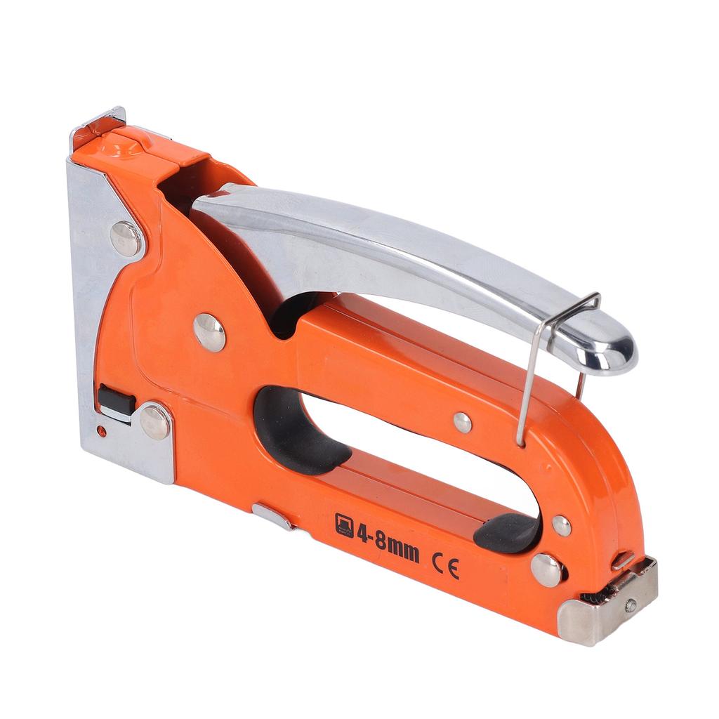3 в 1 Степлер из легированной стали Сверхмощный ручной степлер и 200 шт. скоб П-образной формы для деревообработки