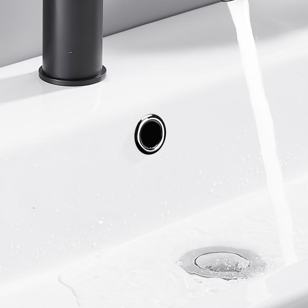 4 шт. в упаковке для ванной комнаты, накладки на сливы для раковины, отделка из нержавеющей стали, хром для универсальной керамики, крышки для отверстий для раковин