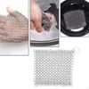 Cast Iron Cleaner Scrubber Stainless Steel Scourer Multiuse for Plates
