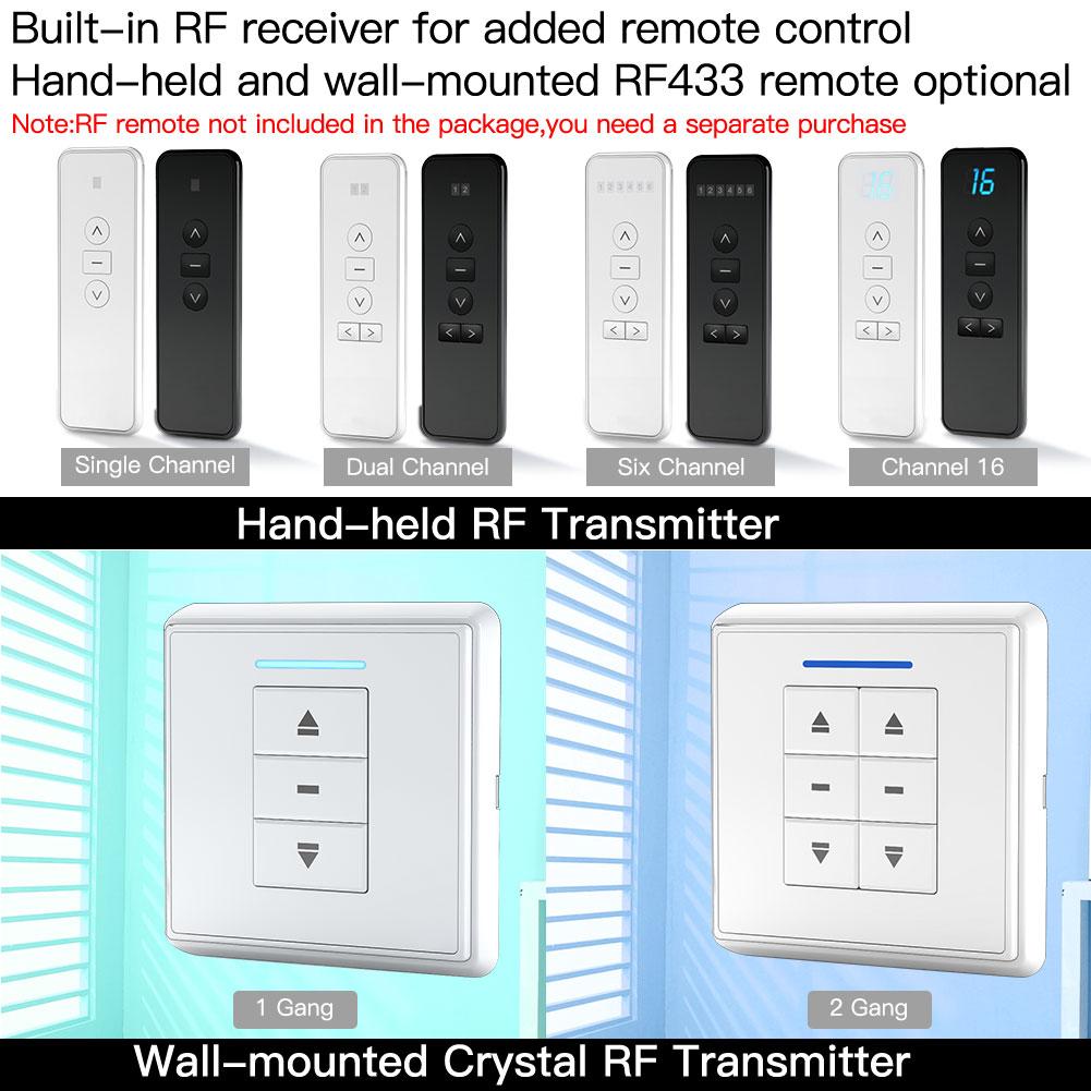 Автоматические 25 мм Smart ZigBee трубчатые рулонные жалюзи с двигателем постоянного тока на литиевой батарее, встроенный