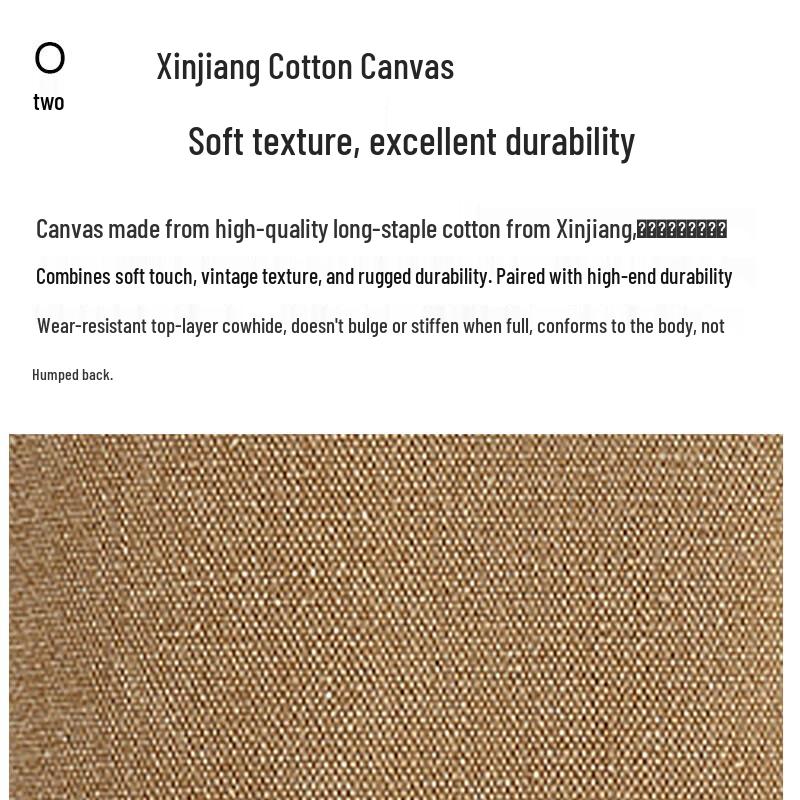 Унисекс рюкзак для ноутбука 15,6" из кожи и канваса с принтом "География мира"