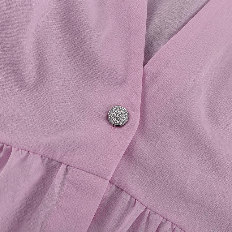 2025 European & American Style V-neck Vest & Long Pants Women's Solid Color Two-piece Set