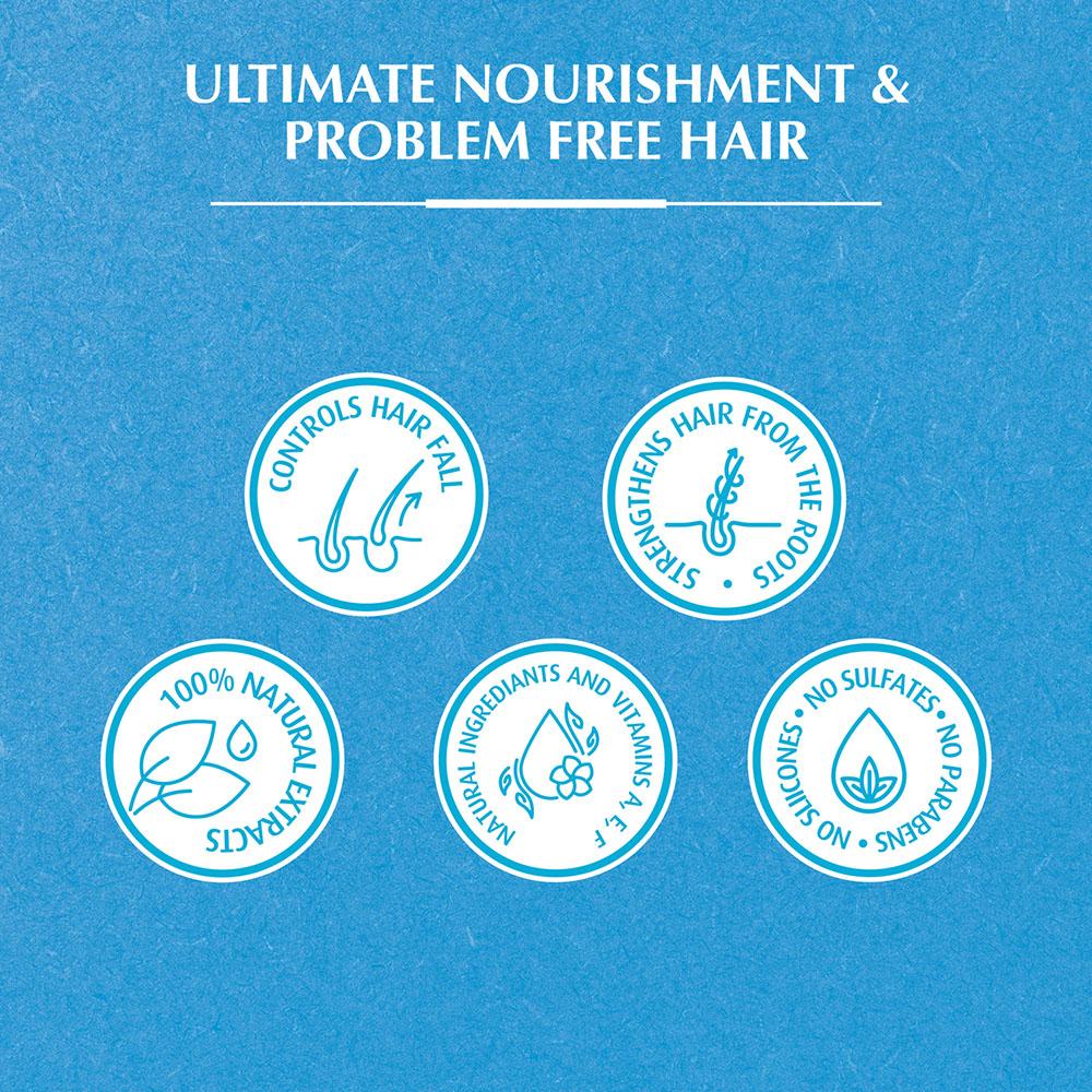 Hair Oil with Coconut Extract Dabur Vatika Naturals 200ml.