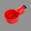 2Pcs Chicken Drinker Automatic Water Dispensing Spring Loaded Control Chicken Drinking Cup Automatic Drinker Poultry Supplies