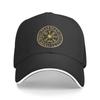 Custom Norse Vegvisir Runes Baseball Cap for Unisex Women Breathable Viking Compass Dad Hat Sports
