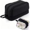 Portable Pen Bag With Large Capacity Pen Holder, Children's Multi-functional Pencil Case