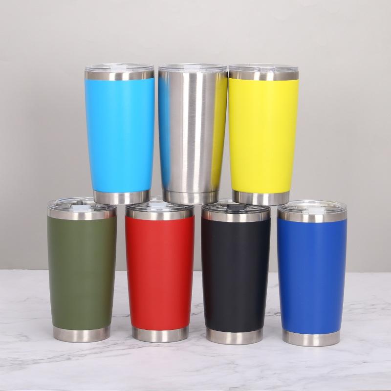 Thermal Mug Beer Cup Tumbler Stainless Steel Double Wall Vacuum Insulated Coffee Tea Mug Wide Mouth Water Bottle Drinkware ZH