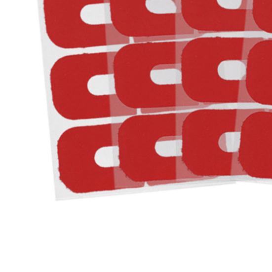 50 Pcs/Set Anti Overflow Nail Polish Exquisite Professional No Pungent Smell Fashion Waterproof Easy To Peel Spill Prevention Sticker for Girls