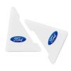 2PCS Silicone Car Door Corner Cover Bumper Collision Anti-scratch Protector For Ford focus Fiesta EcoSport ESCORT ranger fusion CVW1 QQ21