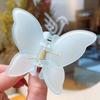 Colorful Butterfly Hair Claw Clip Matte Hairpin New Hair Clip  Women