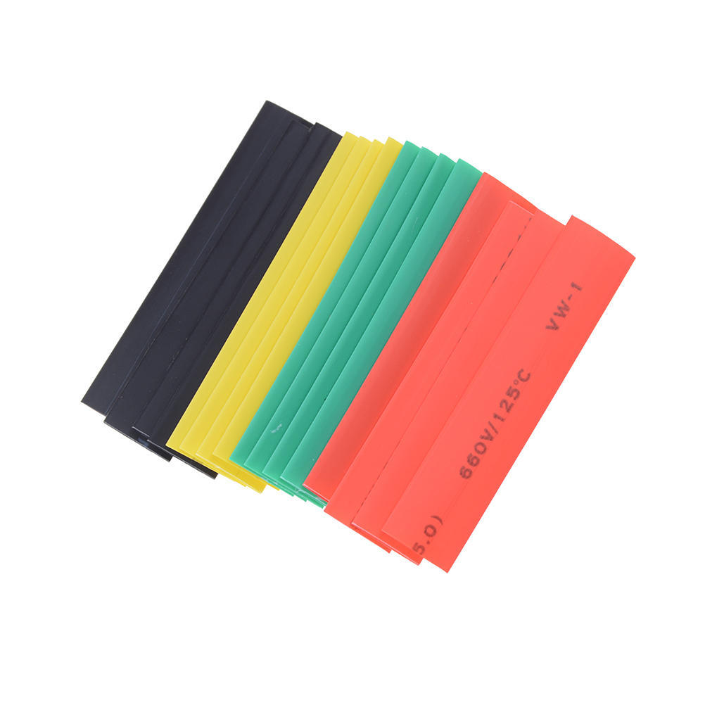 328Pcs 2:1 Ratio Polyolefin Heat Shrinkable Tubing Sleeving Wrap Cable Kit