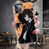 Bungo Stray Dogs Manga Soft Phone Case For IPhone 18 11 17 Air 16E 16 Pro Max 15 + 14 Plus 13 Mini 12 Apple 7 SE 8 Fundas Coque 11