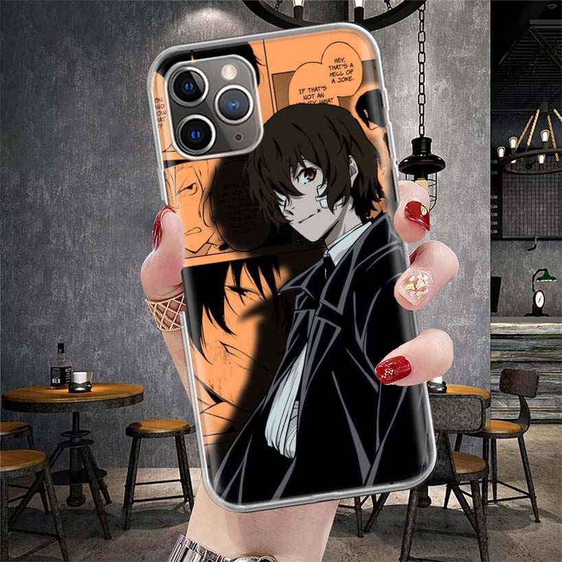Bungo Stray Dogs Manga Soft Phone Case For IPhone 18 11 17 Air 16E 16 Pro Max 15 + 14 Plus 13 Mini 12 Apple 7 SE 8 Fundas Coque 11