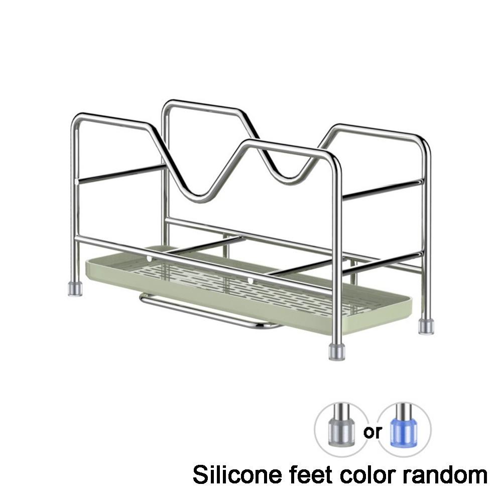 Space Saving Cookware Storage Rack Stainless Steel Cutting Board Holder Restaurant