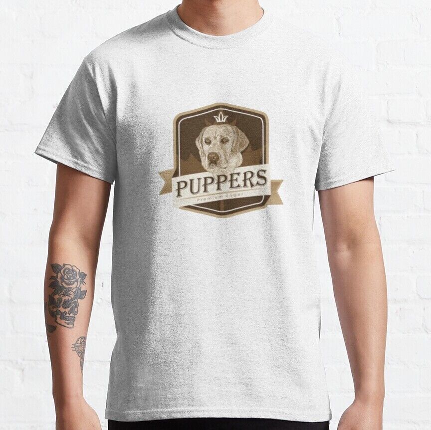 Футболка унисекс с любимым пивом Puppers ly Wayne Essential
