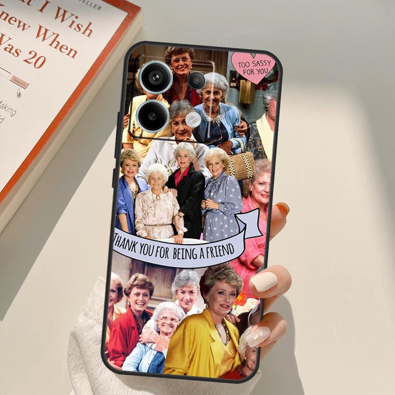 Чехол Golden Girls для Xiaomi Redmi Note 14 13 10 11 12 15 Pro Plus Чехол для Redmi 15 14C 12C 10C 13C 15C