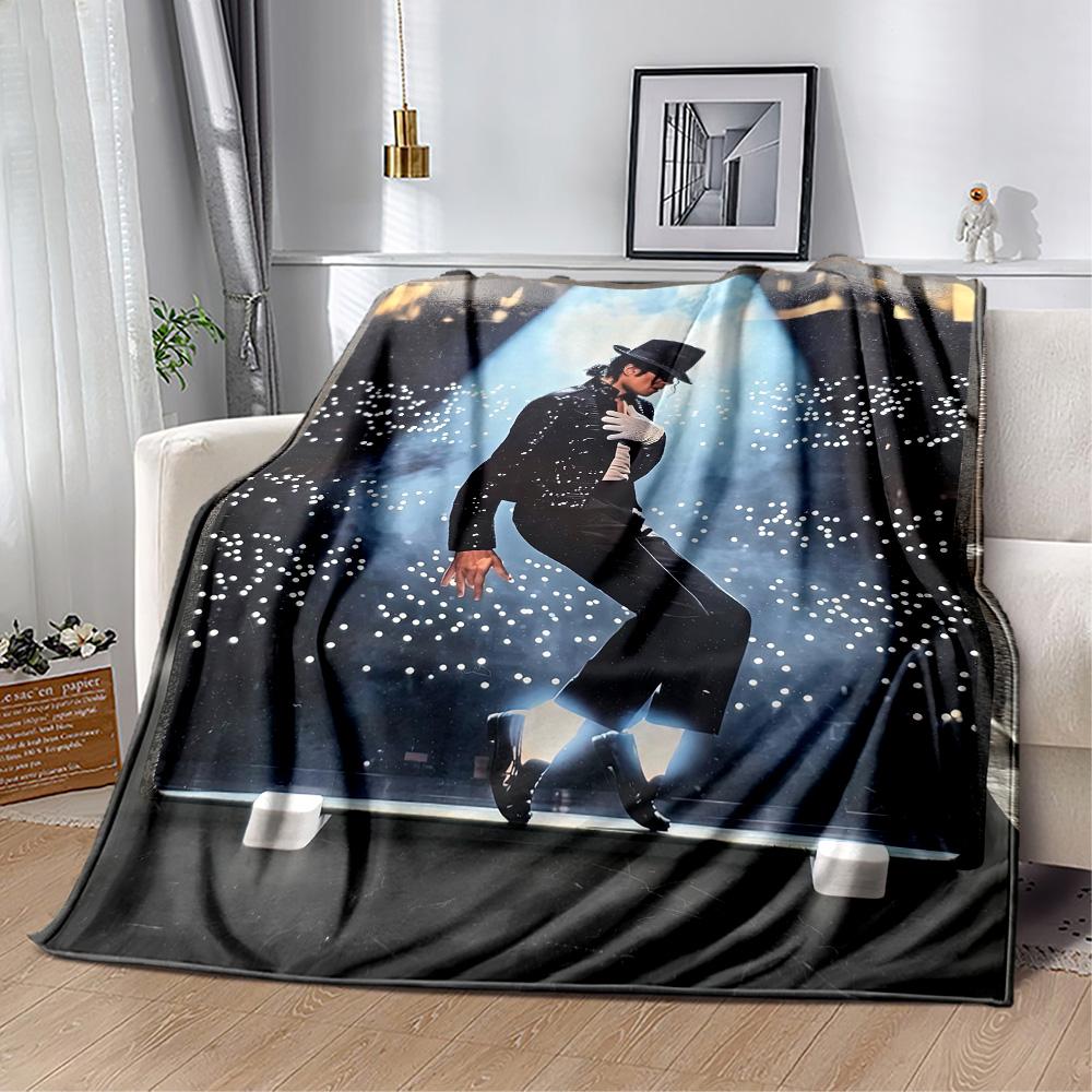 Michael Jackson 166 Blanket Soft & Cozy Great for Couch Livingroom Sofa for All Occasions Warmthful Decor Ideal Gift For Birthday Valentine'S Day
